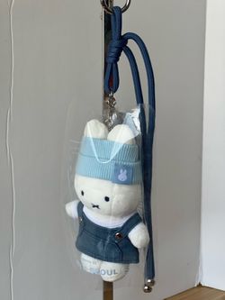 Miffy in Seoul Plush Keychain -new
