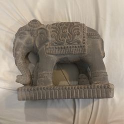 Stone Carved Elephant 