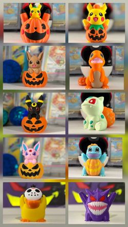 3D HALLOWEEN POKEMON PRINTS