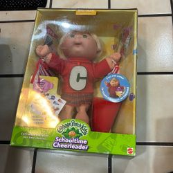 School time cheerleader cabbage patch doll 