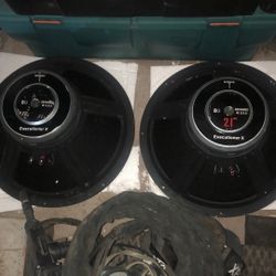 TWO 21" EXECUTIONER SUBWOOFERS 