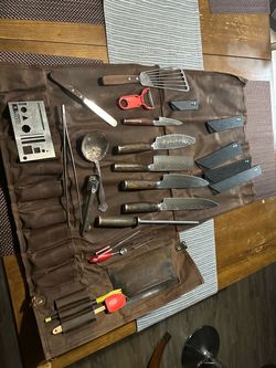 Shun knifes chef bag