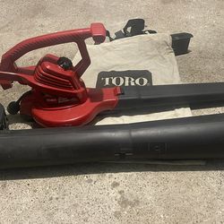 Toro Leaf Blower/Shredder Combo With Bag Strap