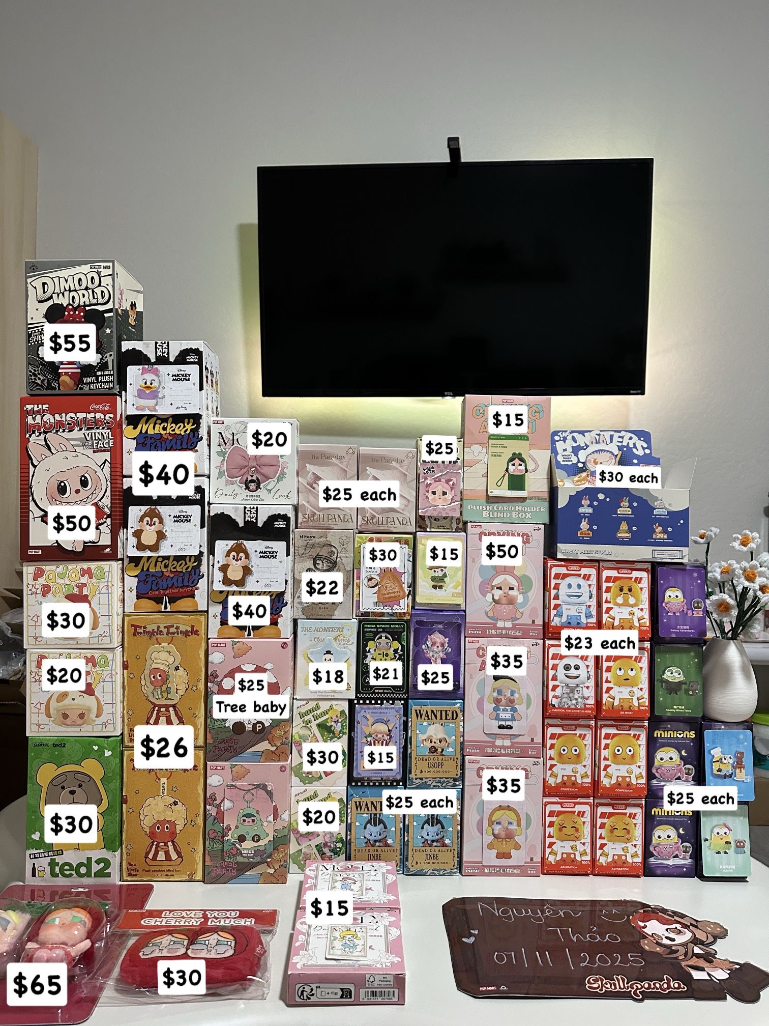 Pop Mart Labubu And More π (See Prices In Pictures)
