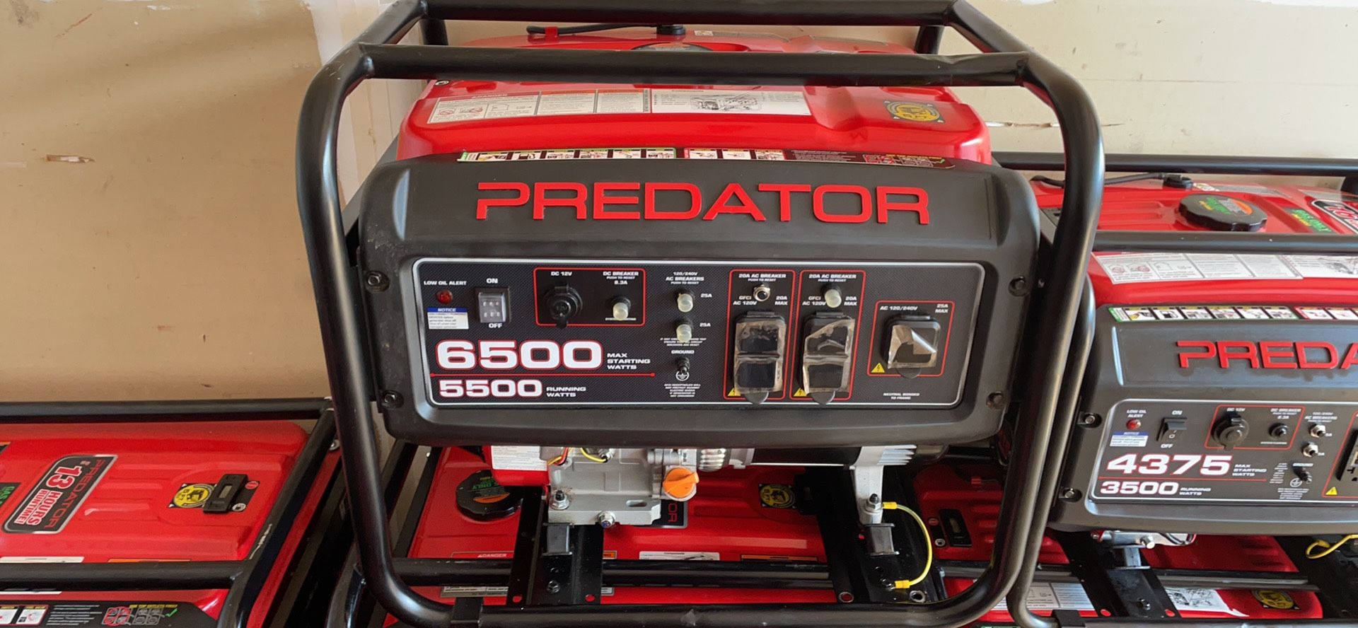 Predator Generator 6500w