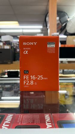 Sony Lens FE16-25mm F2.8 Brand New
