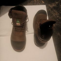 Worx By Red Wing Shoes Steel Toe Oil Resistant Slip Resistant 