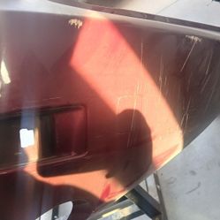 2008 Lexus IS350 Rear Bumper (Red) Free