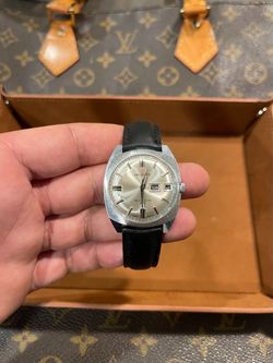 Vintage 1960’s German Helbros Automatic Vintage Watch Sunburst Case