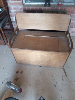 Toy Box Storage Seat