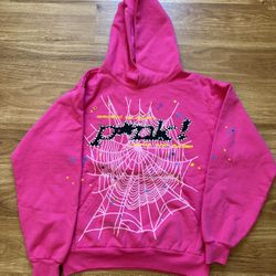 Sp5der Hoodie - P*NK Hoodie - 100% Authentic - Brand New (Ds) - Medium