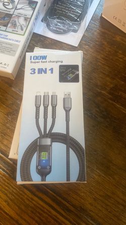 100 watt super chargers 3 in 1