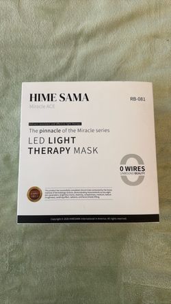 Hime Sama Miracle ACE Wireless LED Light Therapy Mask (Model RB-081) – Brand New