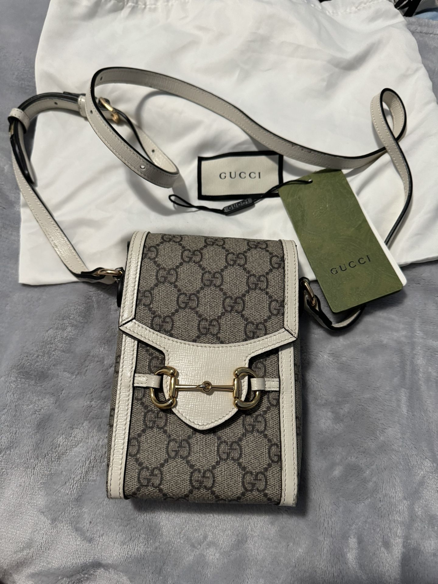 100% Authentic GUCCI HORSEBIT 1955 MINI BAG 