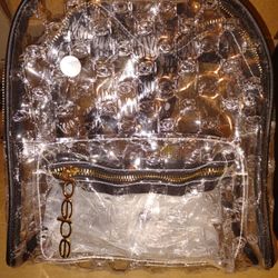 Bebe Clear Backpack 