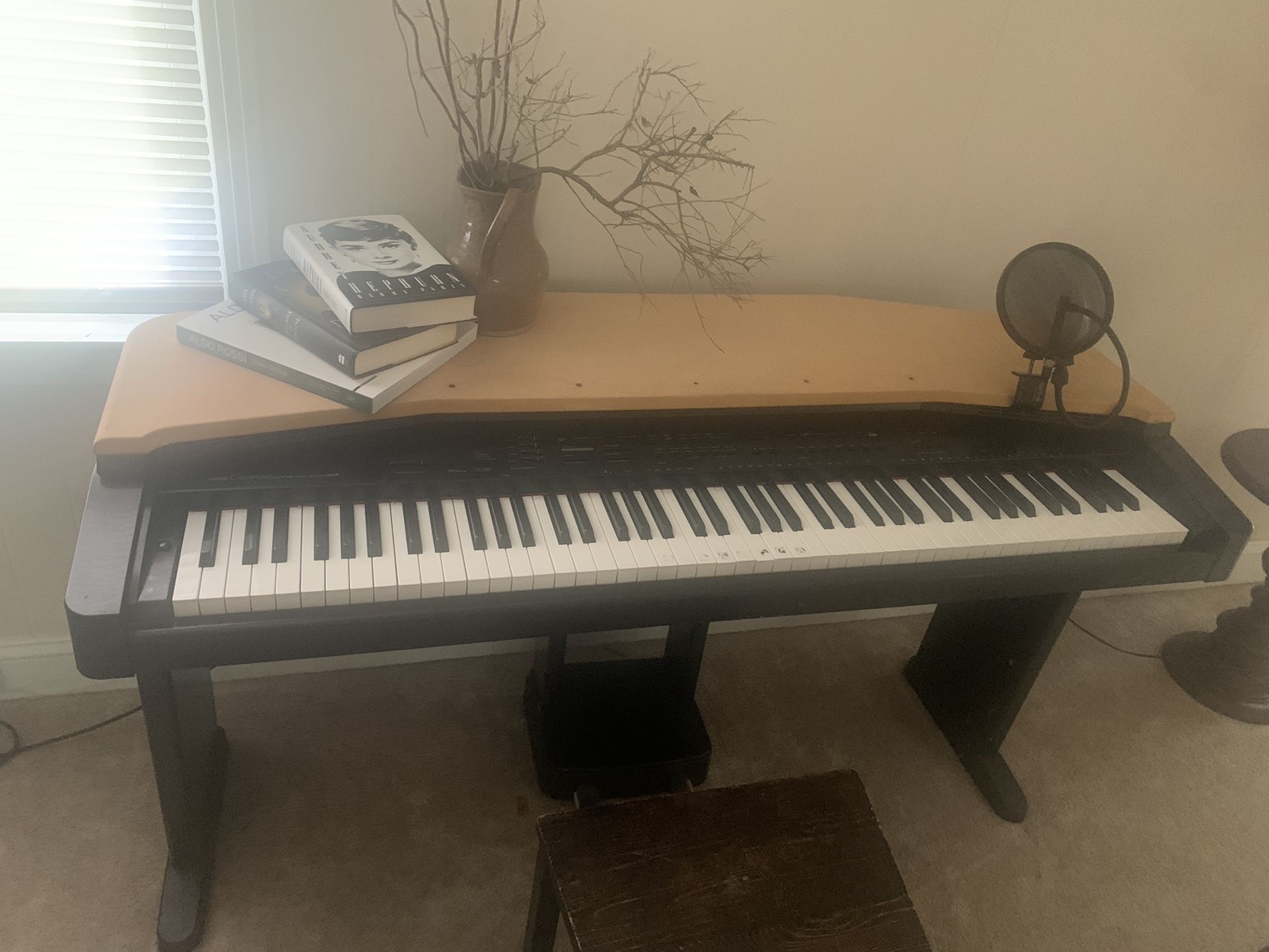 Yamaha Clavinova Cvp-35 Weighted Keys Piano