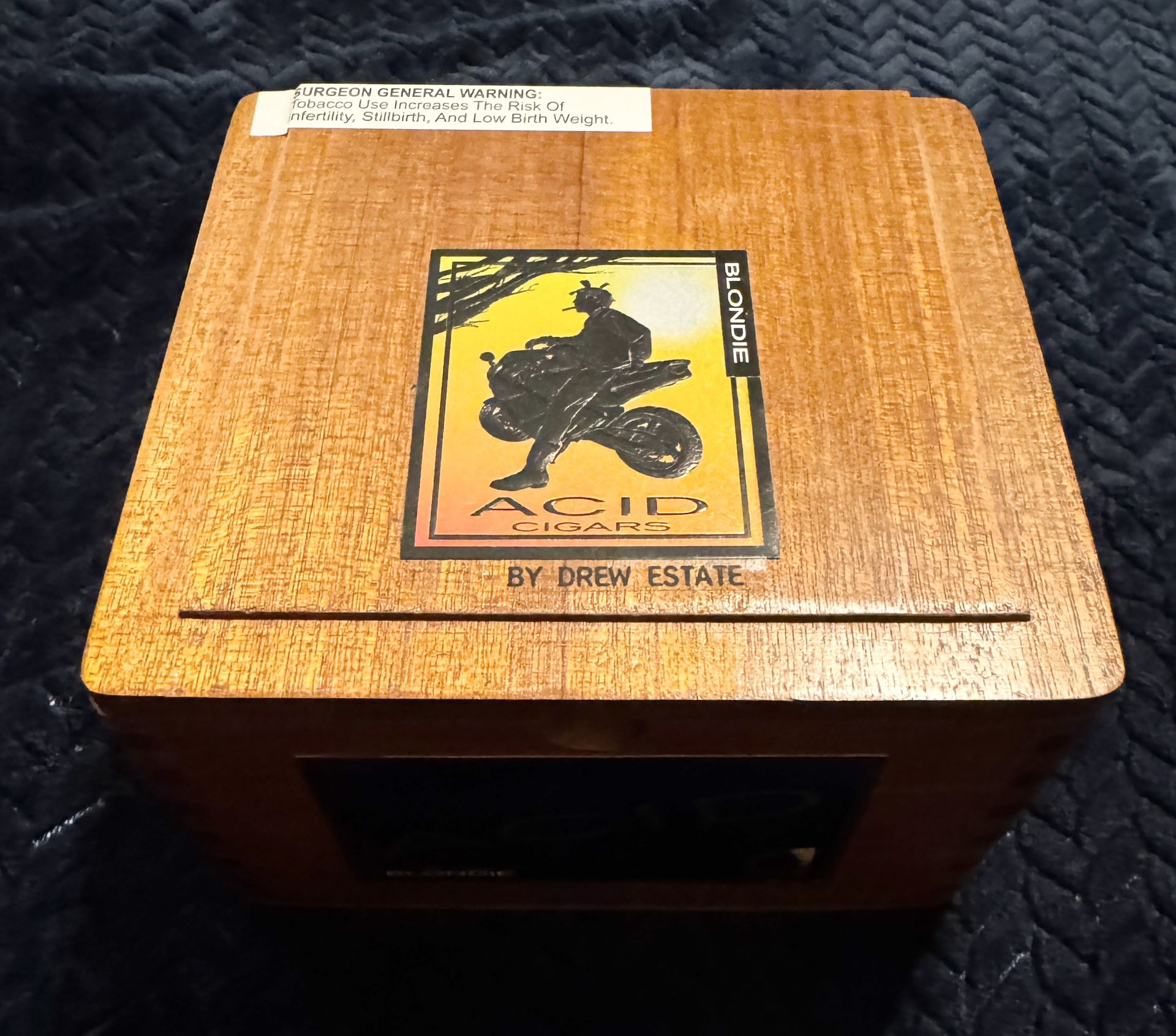 Empty Acid Blondie Cigar Box