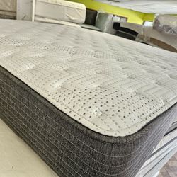 Mattress And Box Spring Queen Size 