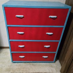4 Drawer Dresser - solidly built with real wood