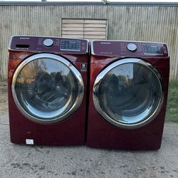 Samsung Washer And Electric Dryer 
