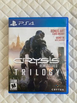 PS4 CRYSIS REMASTERED TRILOGY 