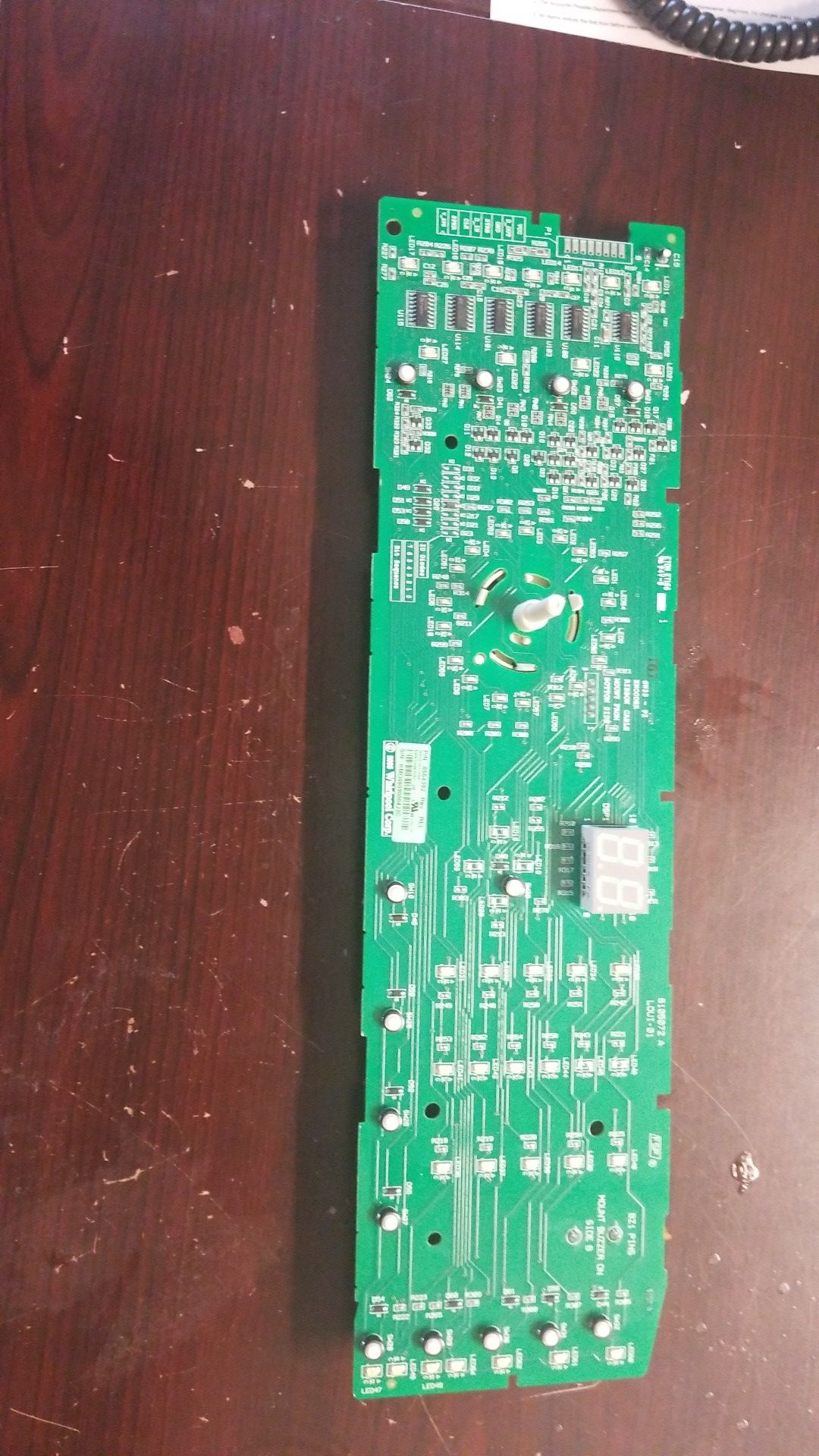 wp8564392 washer electronic control board