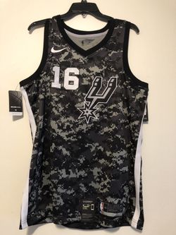 Nike Pau Gasol San Antonio Spurs Swingman City Edition NBA Jersey SZ M