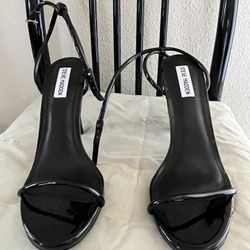 Steve Madden Black Heels Size 10