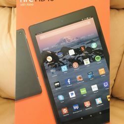 Tablet FIRE HD 10 1080p 64gb Alexa Hand Free