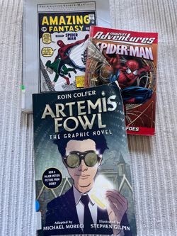 5 Graphic Novels:Spiderman:Sonic
