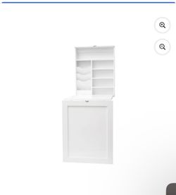 Fold down desk With Organizer