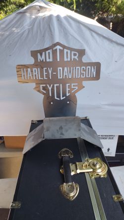 Harley Davidson garden hose hanger