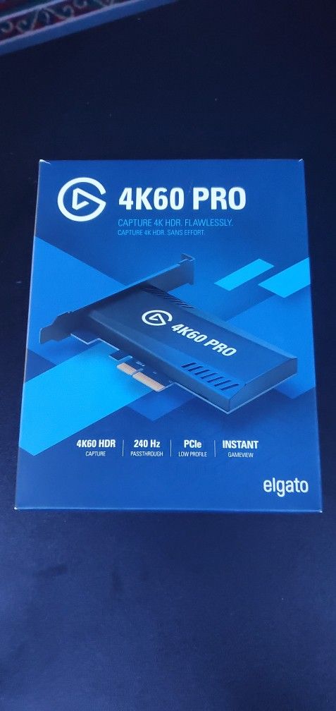 Elgato 4k60 Pro Mk2 Internal Capture Card $130 FIRM 