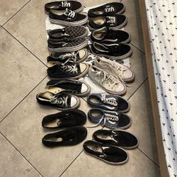 Vans and Converse 