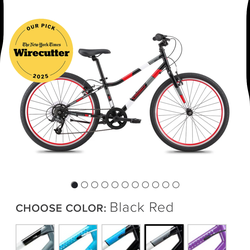 Guardian Bicycle 24” black/red