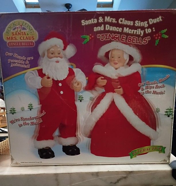 Santa And Mrs Claus