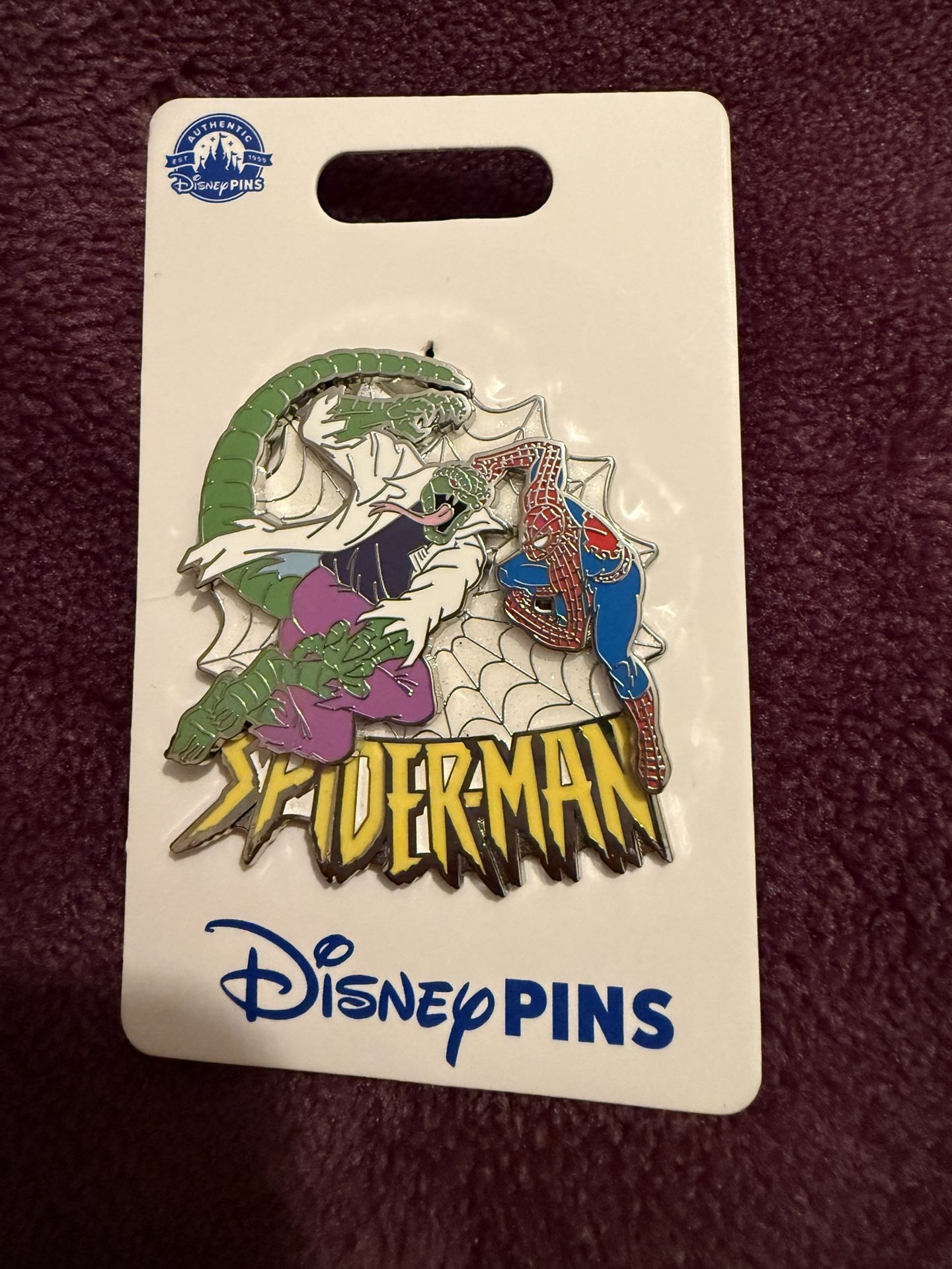 Spiderman Vs The Lizard Pin