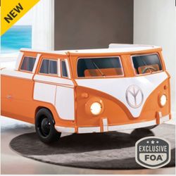 Furniture of America Axel Peace Bus Twin Bed  FOA7726OR-bed  #121525