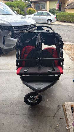 b double stroller side by side