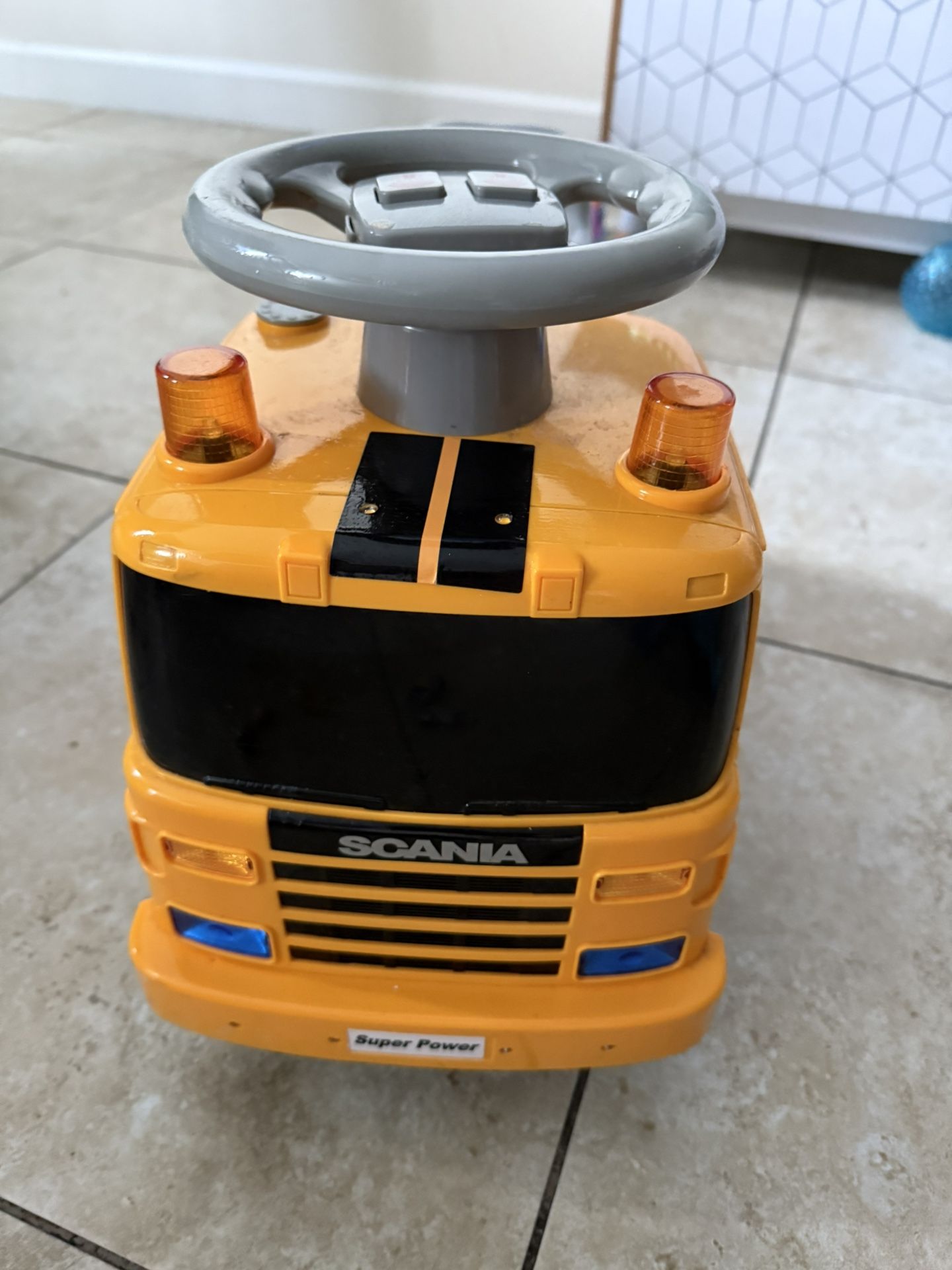 Scania truck To Ride On For kids