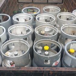 Forklift Aluminum Propane Tanks $200 Ea