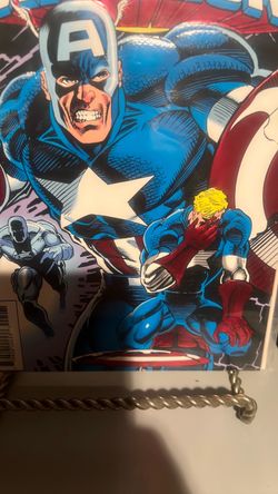 Captain America Marvel Comic Book