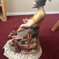 Large Vintage Capodimonte Figurine