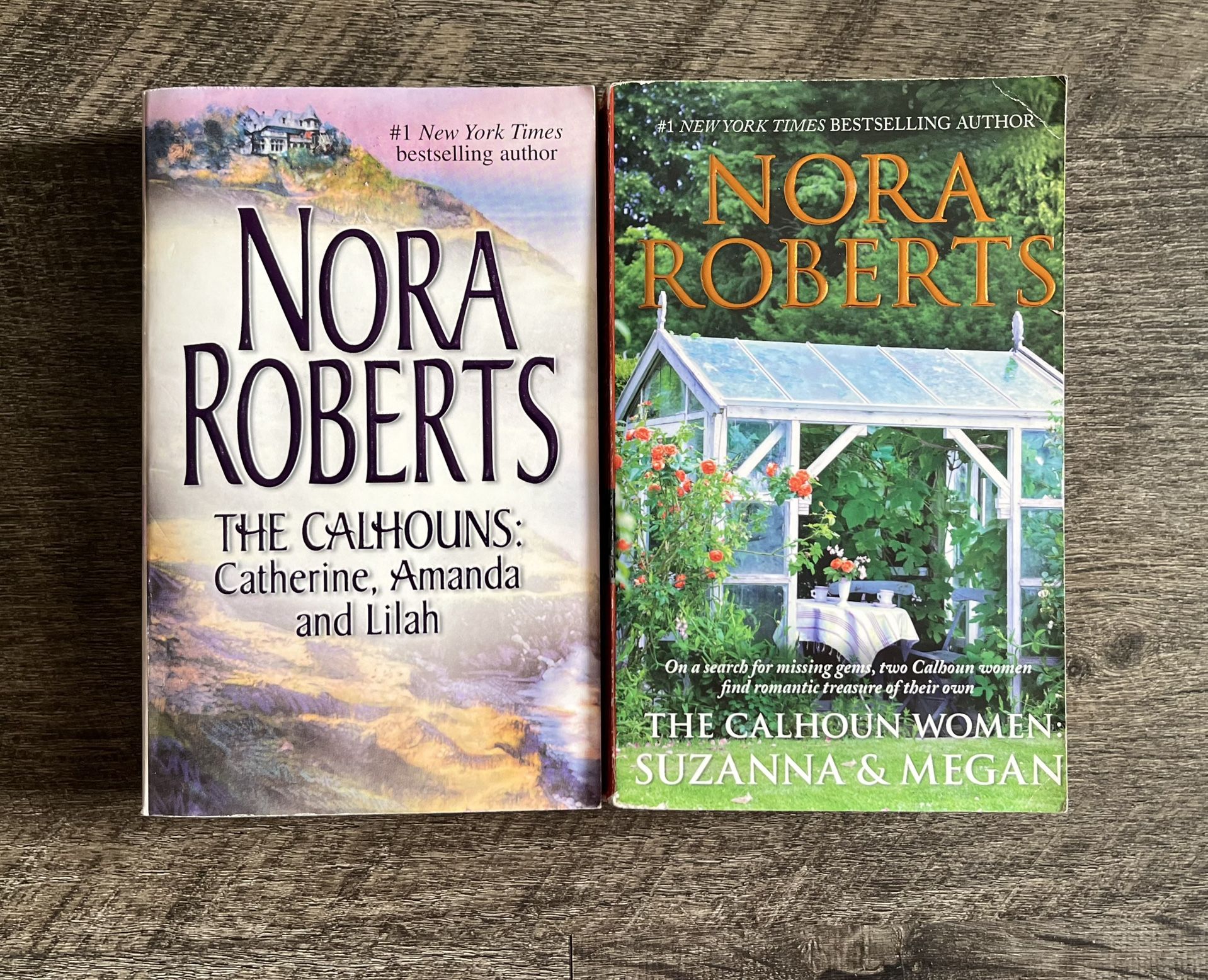 Nora Robert's CALHOUN WOMEN, COMPLETE SERIES