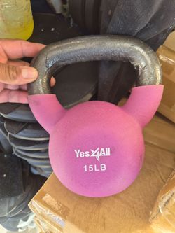 Just one kettlebell 15 lbs
