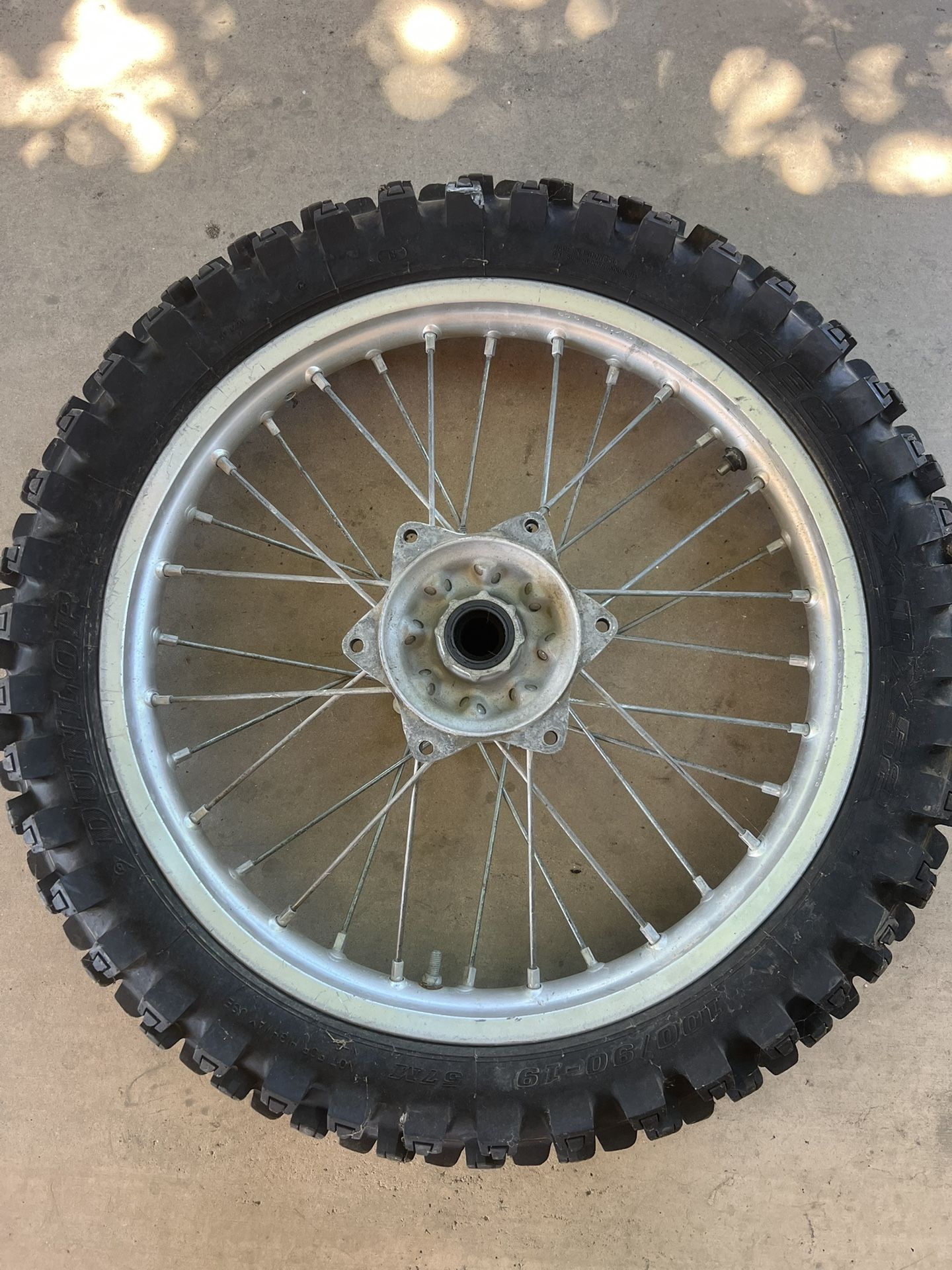 Rear Dirt Bike Wheel And Tire 100/90-19