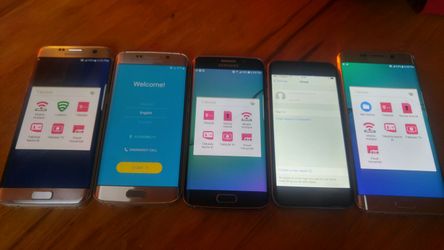 T MOBILE GALAXY S7 EDGE $480 GALAXY S6 EDGE PLUS $360 GALAXY S6 EDGE $300 factory Unlocked Att CRICKET T MOBILMOBILE iPhone 6 $300
