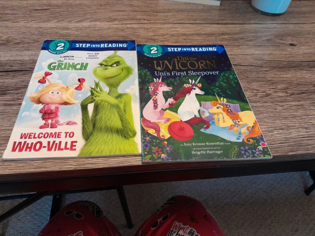 Lot Of 2 Step Into Reading Step 2 Books