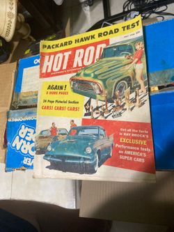 Vintage Hot Rod magazine- May 1958. 9.00
