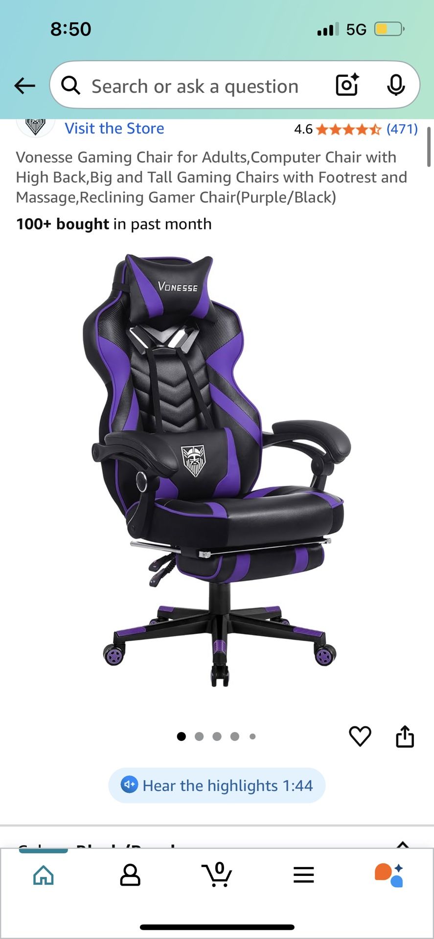 Gaming chair